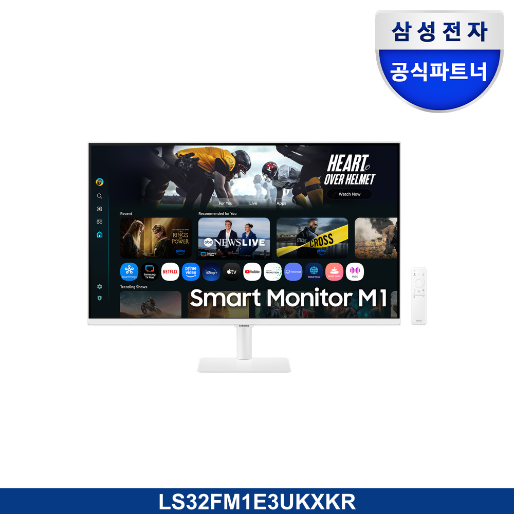 2025 4K 스마트모니터 M1 화이트 (LS32FM1E3)