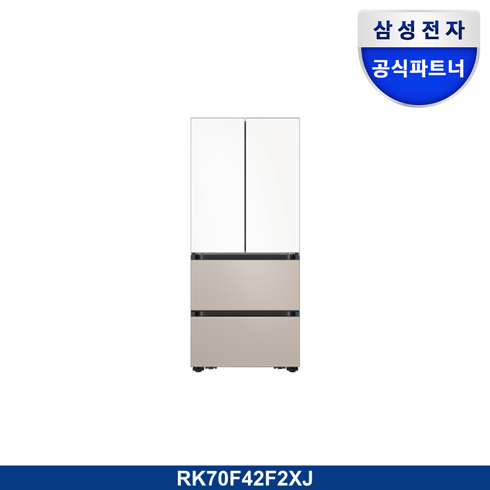 Bespoke AI 김치플러스 4도어 키친핏 Max 420L (냄새케어 김치통)