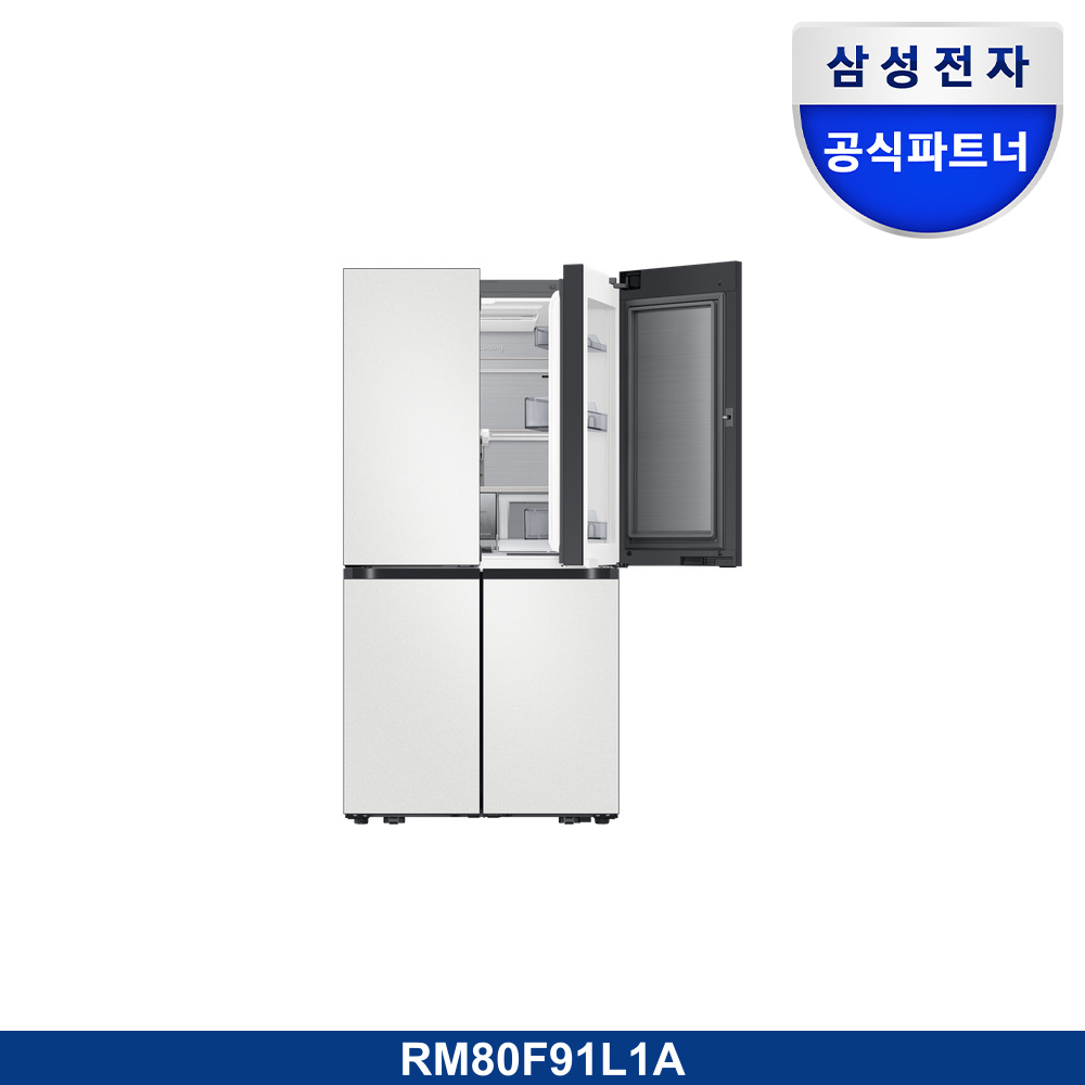 Bespoke AI 하이브리드 4도어 875L (오토오픈도어)