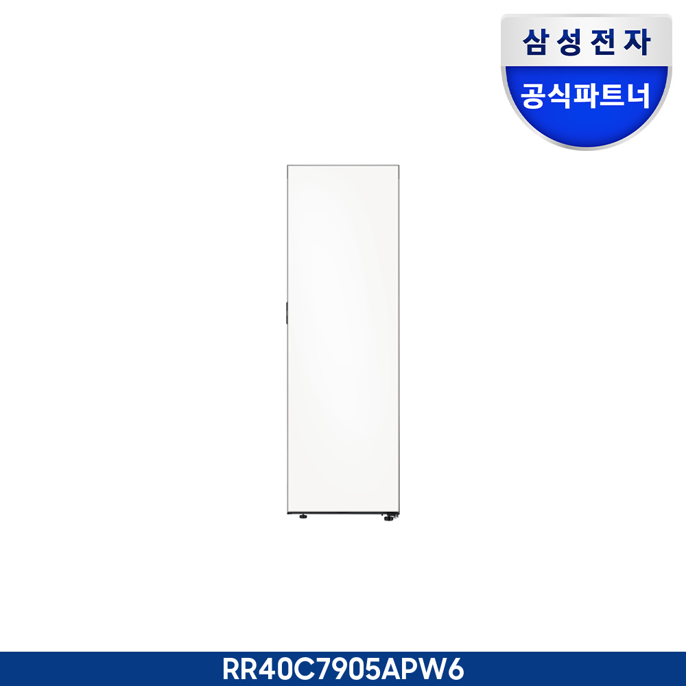 Bespoke AI 냉장고 1도어 키친핏 409L (좌열림, 냉장전용)